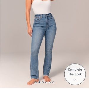 Abercrombie curve love jeans